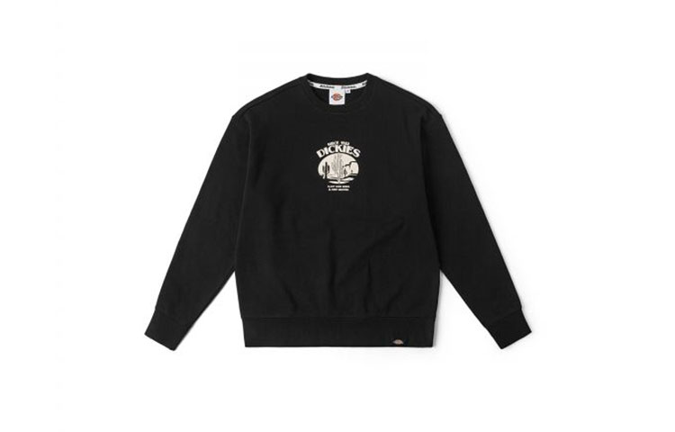 Dickies Graphic Print Loose Fit Crewneck Long Sleeve Sweatshirt Unisex DK013091