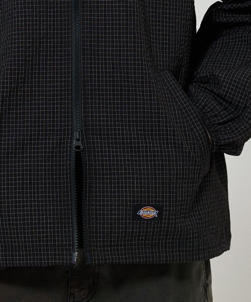 Purchase Dickies Grid Check Light Windbreaker Black DIKU251LRJK004BK0