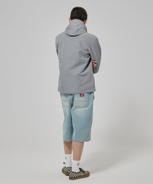 Lookbook Dickies Grid Check Light Windbreaker Gray DIKU251LRJK004GR0