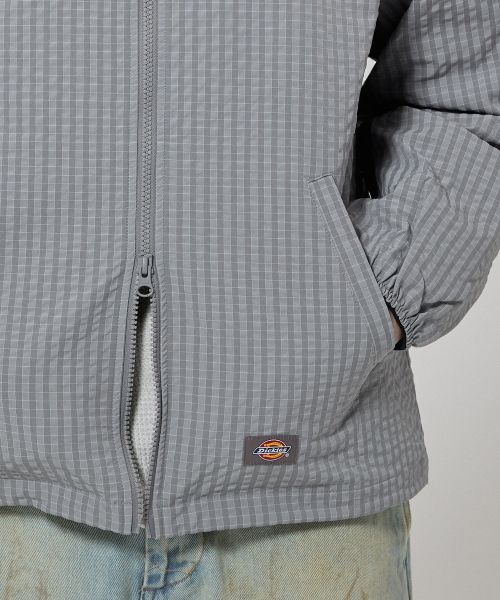 Purchase Dickies Grid Check Light Windbreaker Gray DIKU251LRJK004GR0
