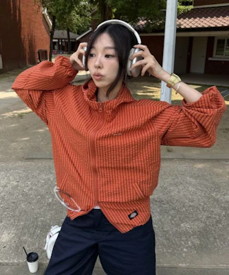 Dickies Grid Check Light Windbreaker Orange DIKU251LRJK004OR Buy Dickies Grid Check Light Windbreaker Orange DIKU251LRJK004OR
