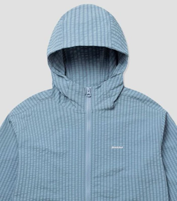 Dickies Grid Check Light Windbreaker Sky Blue DIKU251LRJK004SB Lookbook Dickies Grid Check Light Windbreaker Sky Blue DIKU251LRJK004SB