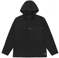 Dickies Half-Zip Hooded Jacket with Large Pockets Unisex - Black DK010935CC2 Dickies Half-Zip Hooded Jacket with Large Pockets Unisex - Black DK010935CC2