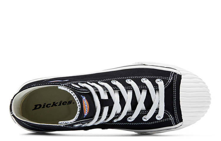 Shop Dickies Sepatu Kanvas Tinggi 'Hitam' 203N50LXS51