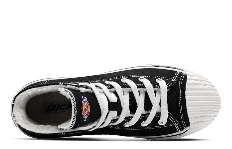 Lookbook Dickies Hoge Canvas Schoenen ''Zwart Met Fleecevoering'' 203N50LXS51M