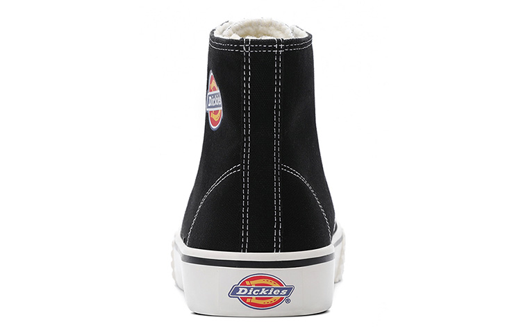 Shop Dickies Hoge Canvas Schoenen ''Zwart Met Fleecevoering'' 203N50LXS51M