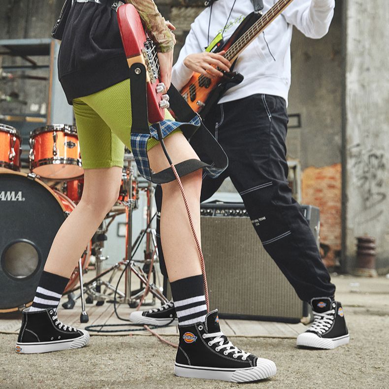 Details for Dickies Hoge Canvas Schoenen ''Zwart Met Fleecevoering'' 203N50LXS51M