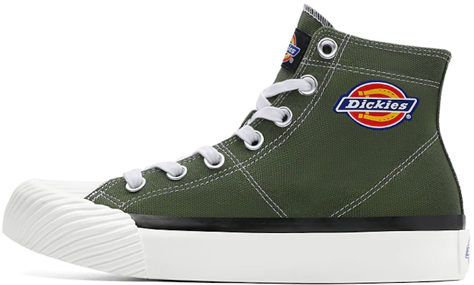 Dickies High-Top Canvas Shoes Army Green - Breathable & Comfortable Casual Sneakers 203N50LXS25 Army Green Buy Dickies High-Top Canvas Shoes Army Green - Breathable & Comfortable Casual Sneakers 203N50LXS25 Army Green