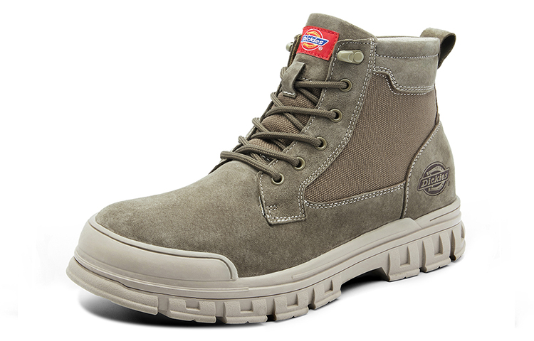 Order Dickies High-Top Thick-Sole Work Boots 'Camel' 204M50LXS74