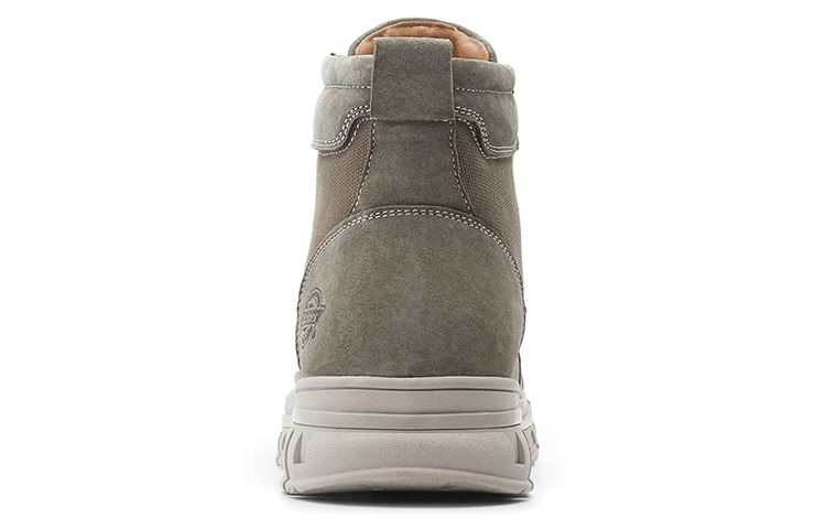 Shop Dickies High-Top Thick-Sole Work Boots 'Camel' 204M50LXS74