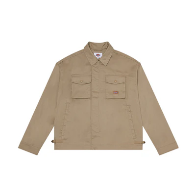 Dickies Khaki Multi-Pocket Twill Workwear Jacket Unisex DK010163CH1