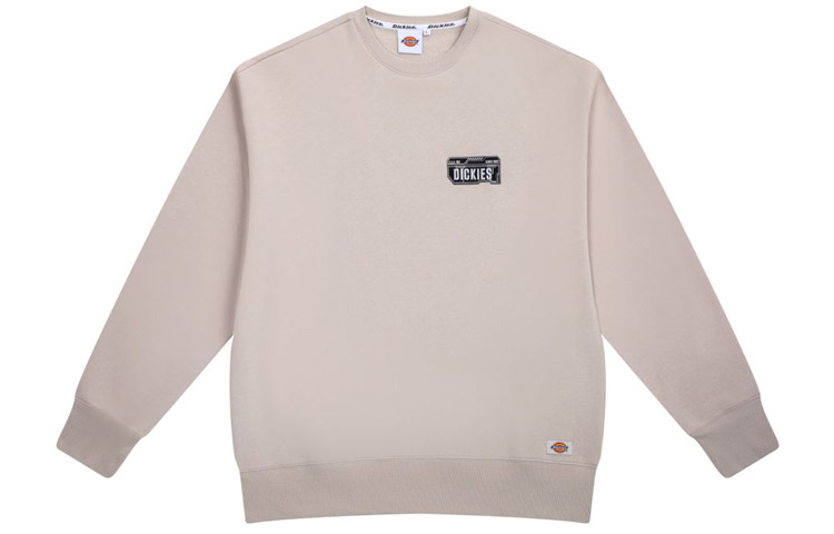 Dickies Khaki Sweatshirt with Back Logo Print Design DK010955ST0