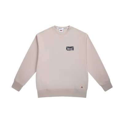 Dickies Khaki Sweatshirt with Back Logo Print Design DK010955ST0