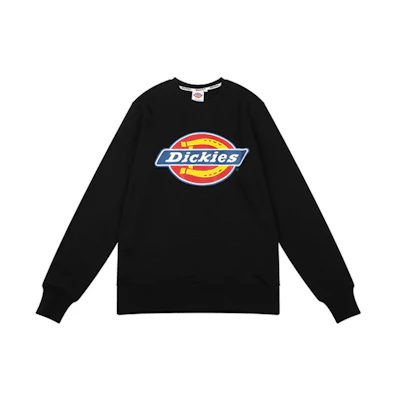Dickies Large Logo Fleece Hoodie Black DK006862BLK