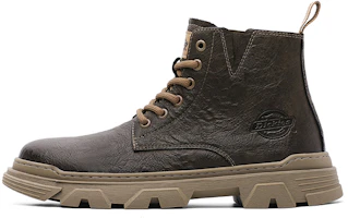 Dickies Leather Anti-Slip Vintage Casual Mid-Cut Work Boots Tan High-Top 234M50LXS74B Camel Color Dickies Leather Anti-Slip Vintage Casual Mid-Cut Work Boots Tan High-Top 234M50LXS74B Camel Color