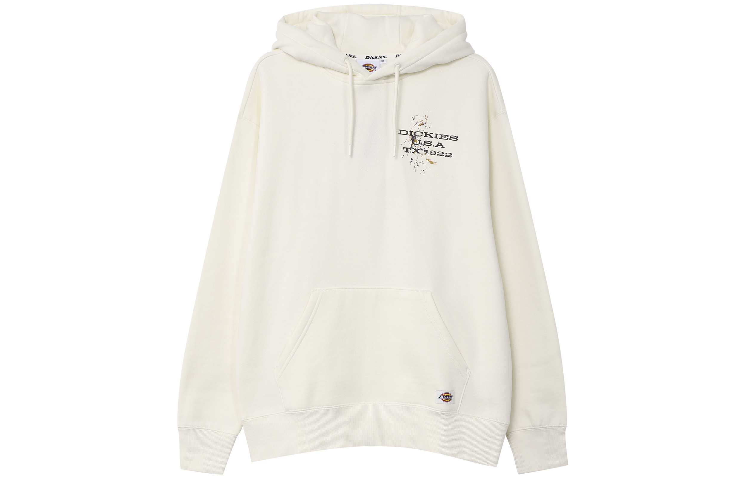 Dickies Letter Graphic Fleece Hoodie Unisex Beige DK010964C10-CB8