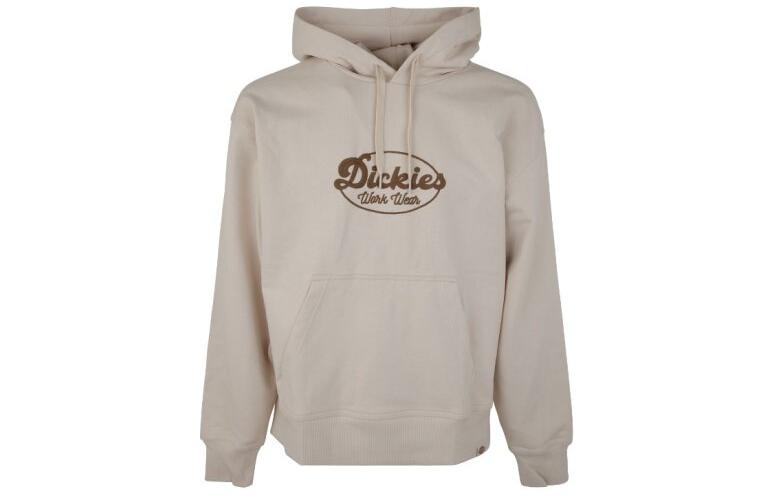 Dickies Letter Logo Pullover Hoodie in Gray DK0A4YJKF-901