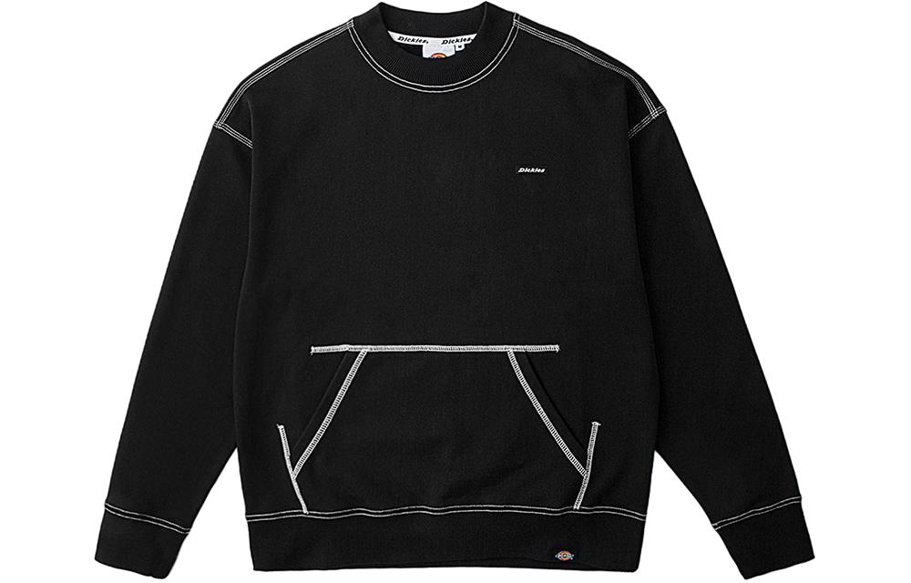 Order Dickies Letter Patch Crewneck Sweatshirt Unisex Long Sleeve Top DK013093