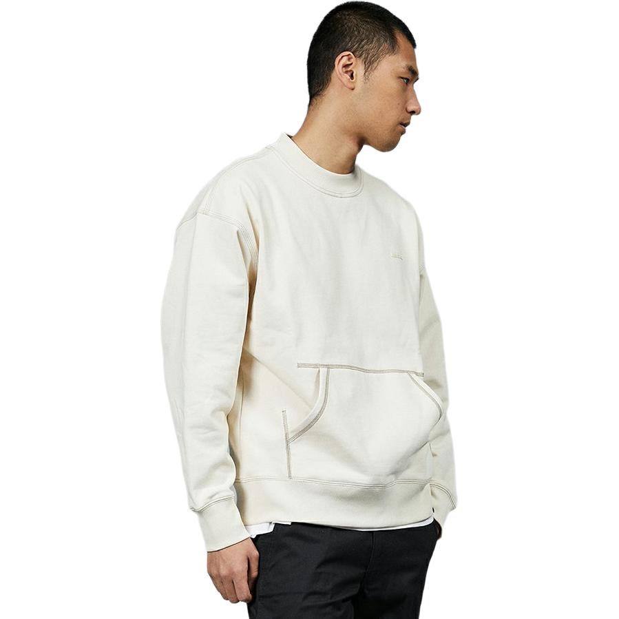 Details for Dickies Letter Patch Crewneck Sweatshirt Unisex Long Sleeve Top DK013093