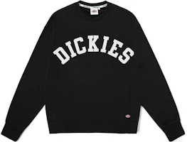 Dickies Letter Patch Embroidered Crewneck Pullover Sweatshirt Unisex Casual Style DK012294BLK1 Dickies Letter Patch Embroidered Crewneck Pullover Sweatshirt Unisex Casual Style DK012294BLK1