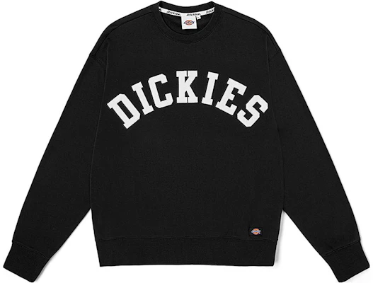 Dickies 刺繡字母補丁圓領休閒款男女衛衣 DK012294BLK1 Buy Dickies 刺繡字母補丁圓領休閒款男女衛衣 DK012294BLK1