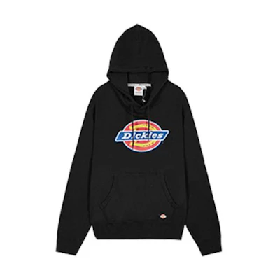 Dickies Letter Print Casual Hoodie Black DK006029CC2