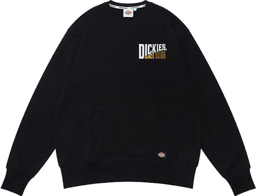 디키즈 레터 프린트 크루넥 캐주얼 스웻셔츠 블랙 DK009449BLK Buy 디키즈 레터 프린트 크루넥 캐주얼 스웻셔츠 블랙 DK009449BLK