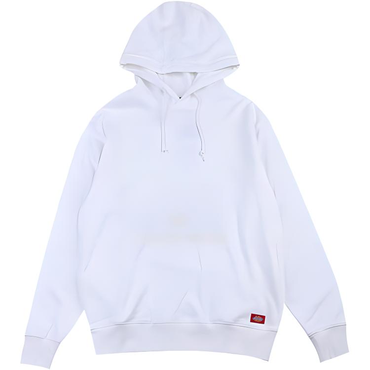 Dickies Letter Print Fleece Sweatshirt Unisex White Couple Style DK008181C4D