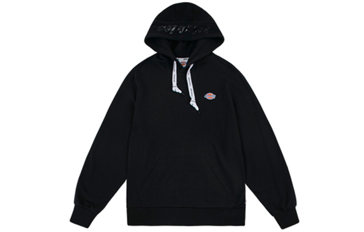 Dickies Letter Print Hoodie Unisex Black DK007562CC2