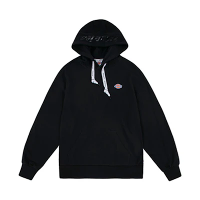 Dickies Letter Print Hoodie Unisex Black DK007562CC2