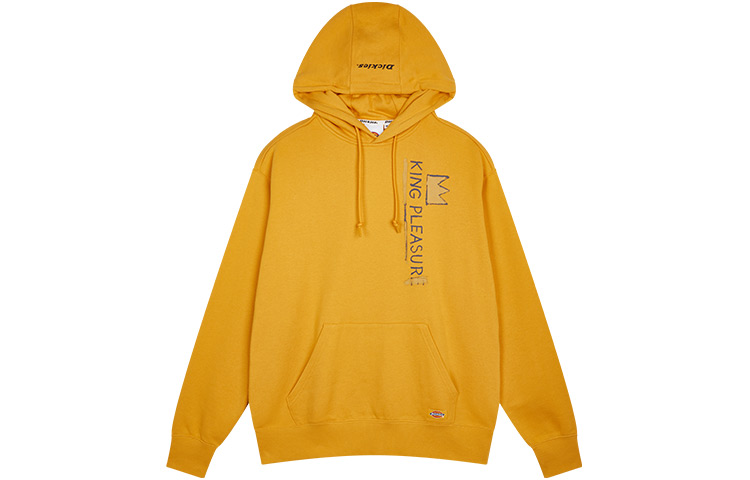 Dickies Letter Print Oversized Hoodie Unisex - Khaki DK008507B33-1