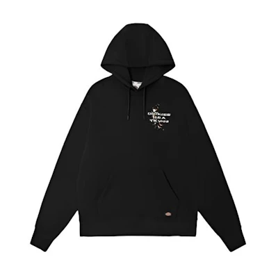 Dickies Letter Print Pullover Sweatshirt Unisex Black DK010964CC2