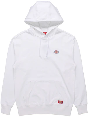 Dickies Logo Badge Hoodie Unisex White DK008874C4D Buy Dickies Logo Badge Hoodie Unisex White DK008874C4D