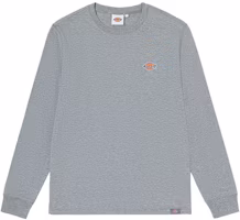 Dickies Logo Embroidered Crewneck Sweatshirt Grey () DK010983CQ8 Dickies Logo Embroidered Crewneck Sweatshirt Grey () DK010983CQ8
