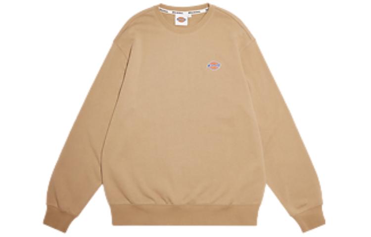 Dickies Logo Embroidered Crewneck Sweatshirt Unisex - Sand DK009428-CH1