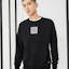 Sizing Dickies Logo Embroidered Crewneck Sweatshirt Unisex Black DK010129BLK