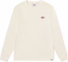 Dickies Logo Embroidered Pullover Crewneck Sweatshirt Off-White DK010983C48 Dickies Logo Embroidered Pullover Crewneck Sweatshirt Off-White DK010983C48