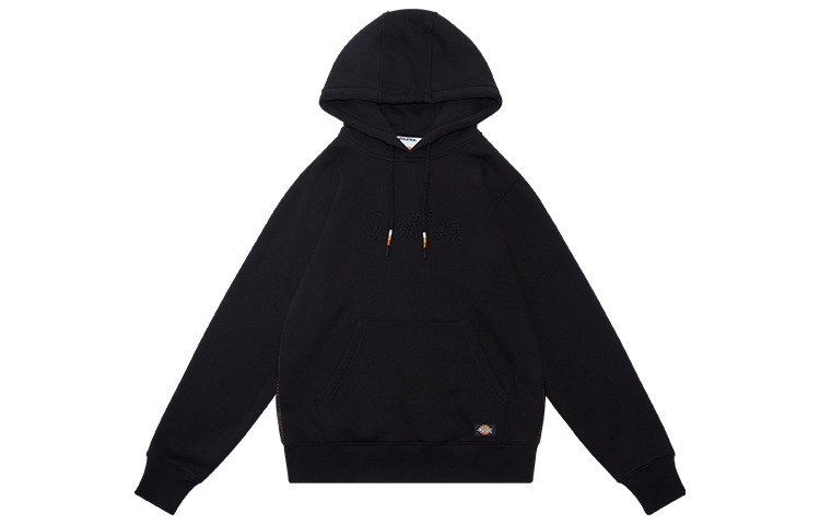Dickies Logo Fleece Pullover Hoodie Black () DK009472BLK