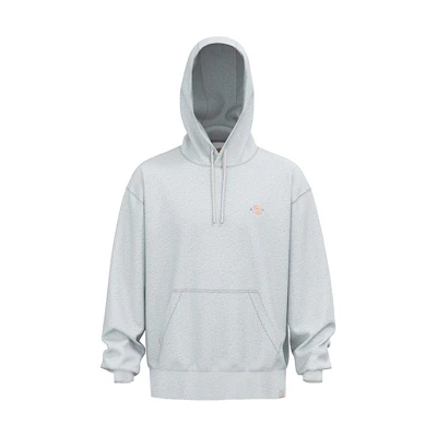 Dickies Logo Graphic Hoodie Loose Fit Pullover - Gray DK010945CQ8