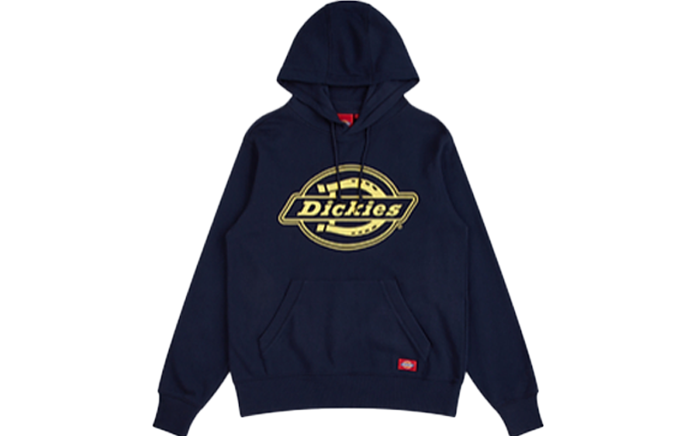 Dickies Logo Graphic Pullover Sweatshirt Deep Navy Blue DK007305CG7