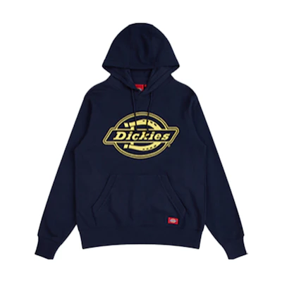Dickies Logo Graphic Pullover Sweatshirt Deep Navy Blue DK007305CG7