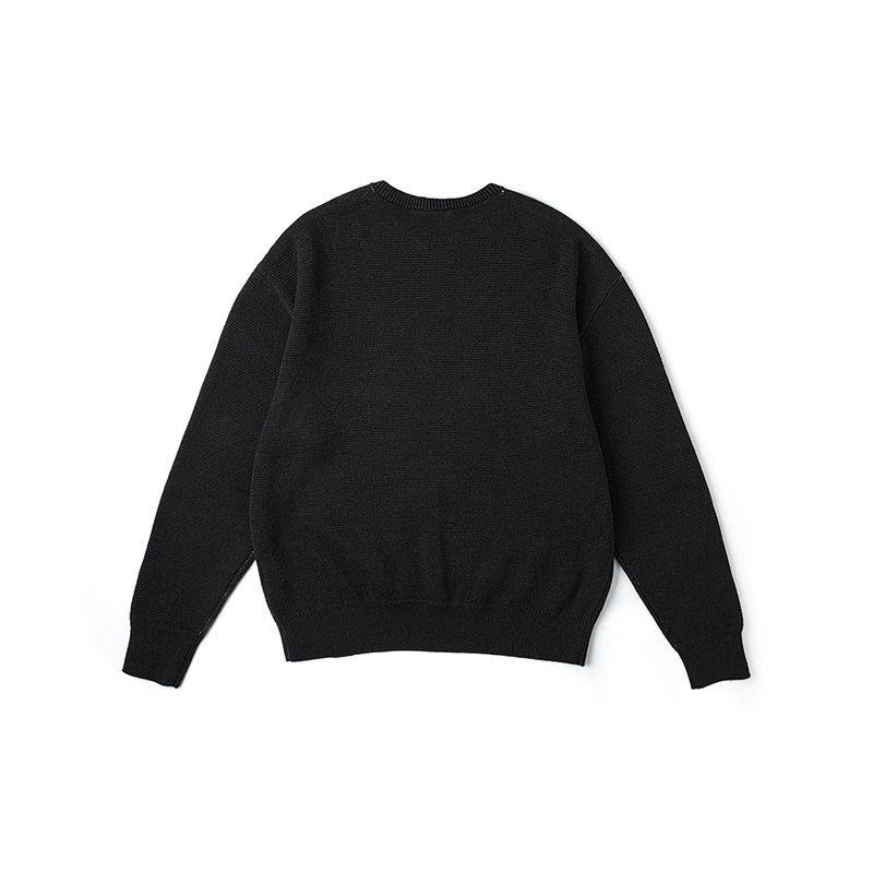 Lookbook Dickies 徽標補丁圓領休閒寬鬆版型男女時尚運動衫 DK0A87F1