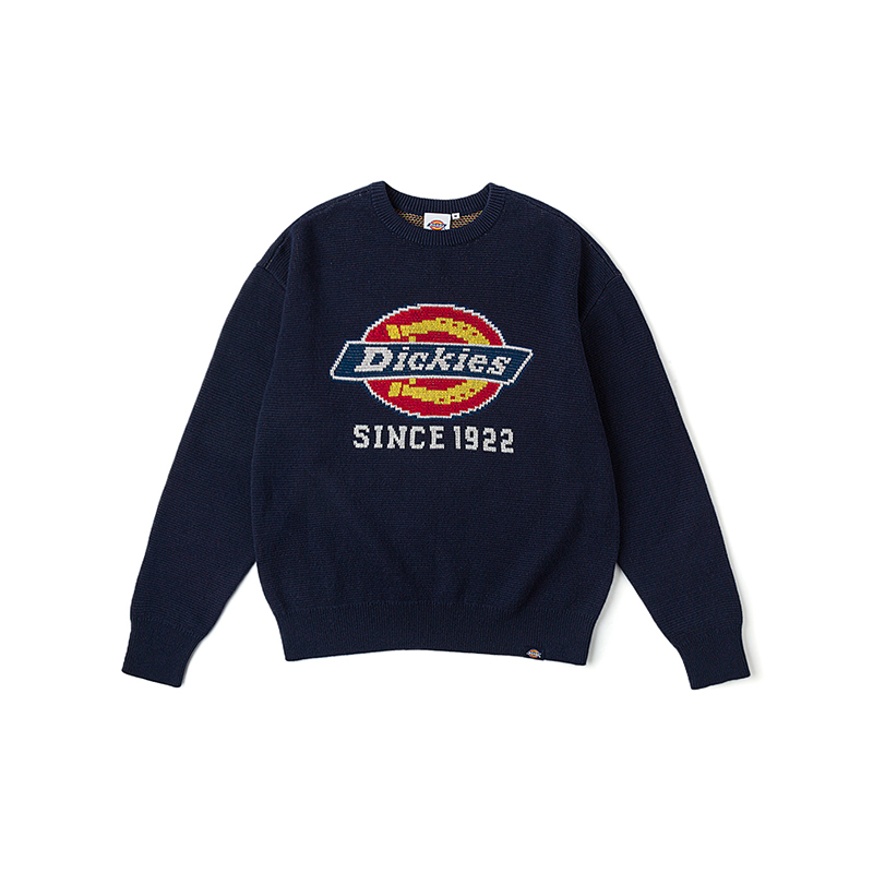 Details for Dickies 徽標補丁圓領休閒寬鬆版型男女時尚運動衫 DK0A87F1
