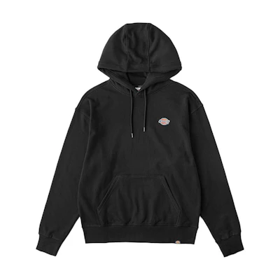 Dickies Logo Patch Embroidered Casual Hoodie Unisex Pullover DK013107