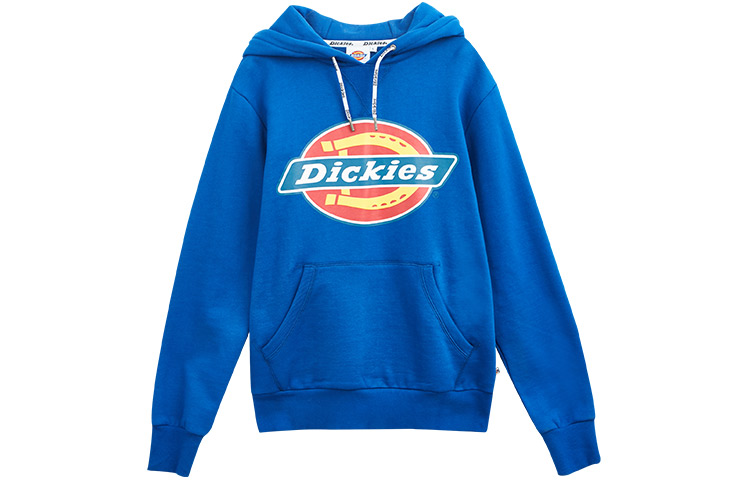 Dickies Logo Print Casual Long Sleeve Sweatshirt Men’s - Sky Blue DK006864B29