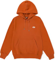 Dickies Logo Print Fleece Hoodie Unisex Pullover with Drawstring DK012293 Dickies Logo Print Fleece Hoodie Unisex Pullover with Drawstring DK012293