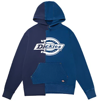 Dickies Logo Print Patchwork Design Cotton Hoodie DK010122 Buy Dickies Logo Print Patchwork Design Cotton Hoodie DK010122