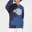 Sizing Dickies Logo Print Patchwork Design Cotton Hoodie DK010122