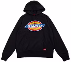 Dickies Logo Print Pullover Hoodie Unisex Black (Fall Collection) DK007060BLK Dickies Logo Print Pullover Hoodie Unisex Black (Fall Collection) DK007060BLK