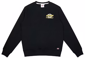 Dickies Logo Print Sweatshirt Unisex Black DK008723BLK Dickies Logo Print Sweatshirt Unisex Black DK008723BLK